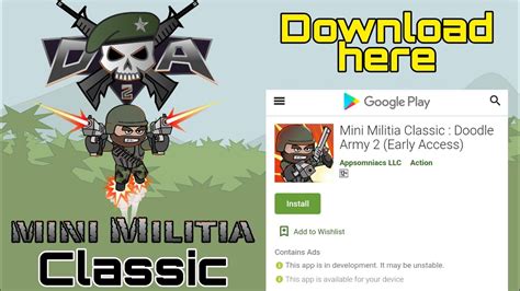 mini militia classic download